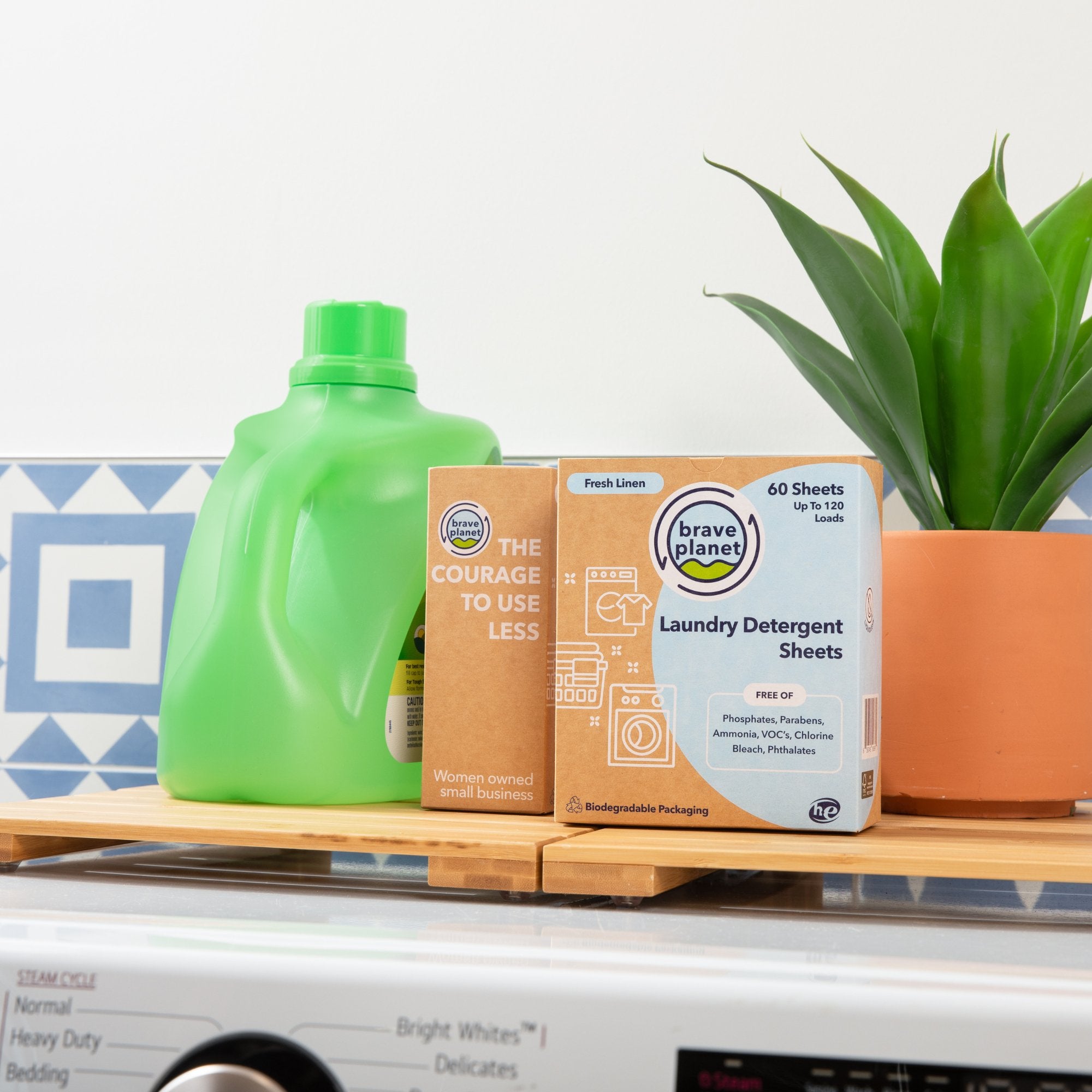 Laundry Detergent Sheets - Fresh Linen - Shop Brave Planet