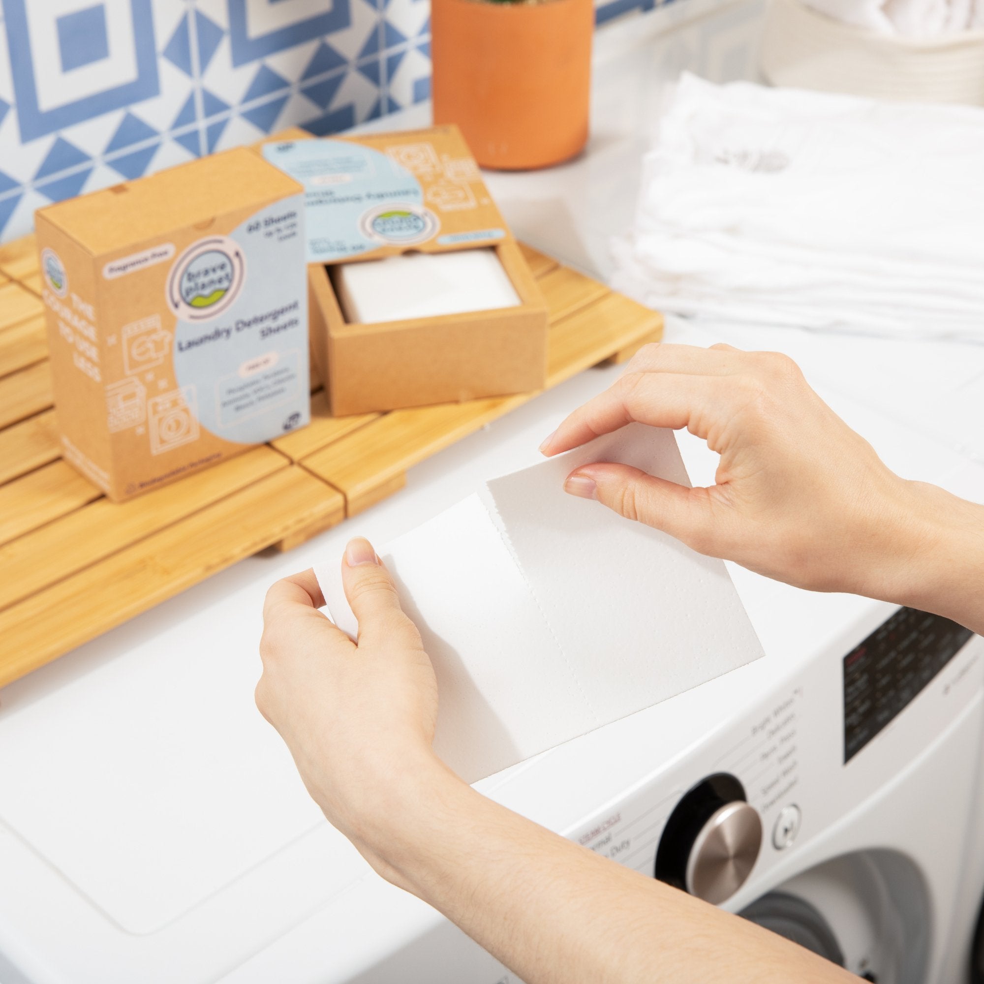 Laundry Detergent Sheets - Fresh Linen - Shop Brave Planet